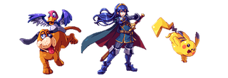 Illustration for article titled Smash Bros. Characters Turned Into Gorgeous Pixel Art